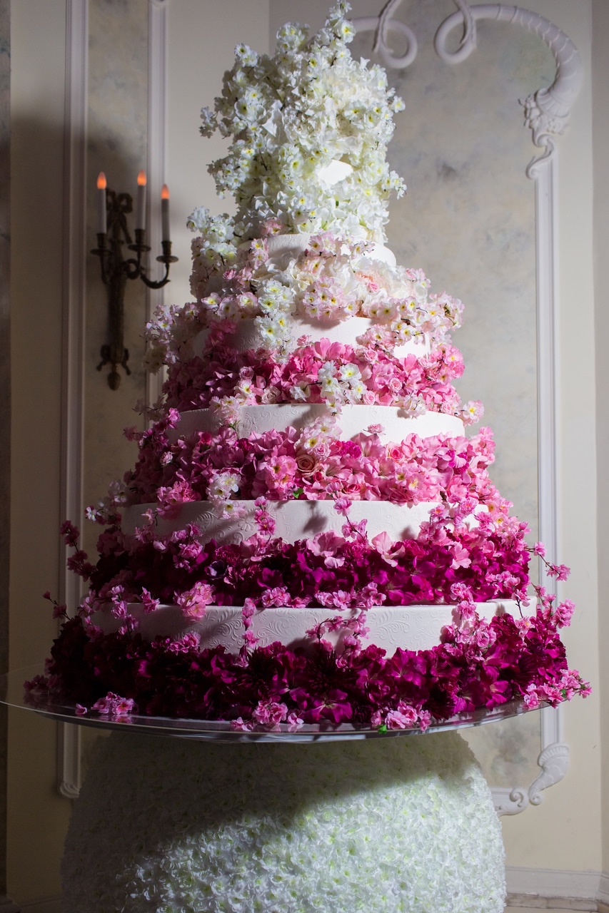 luxury, flowers, cake and love