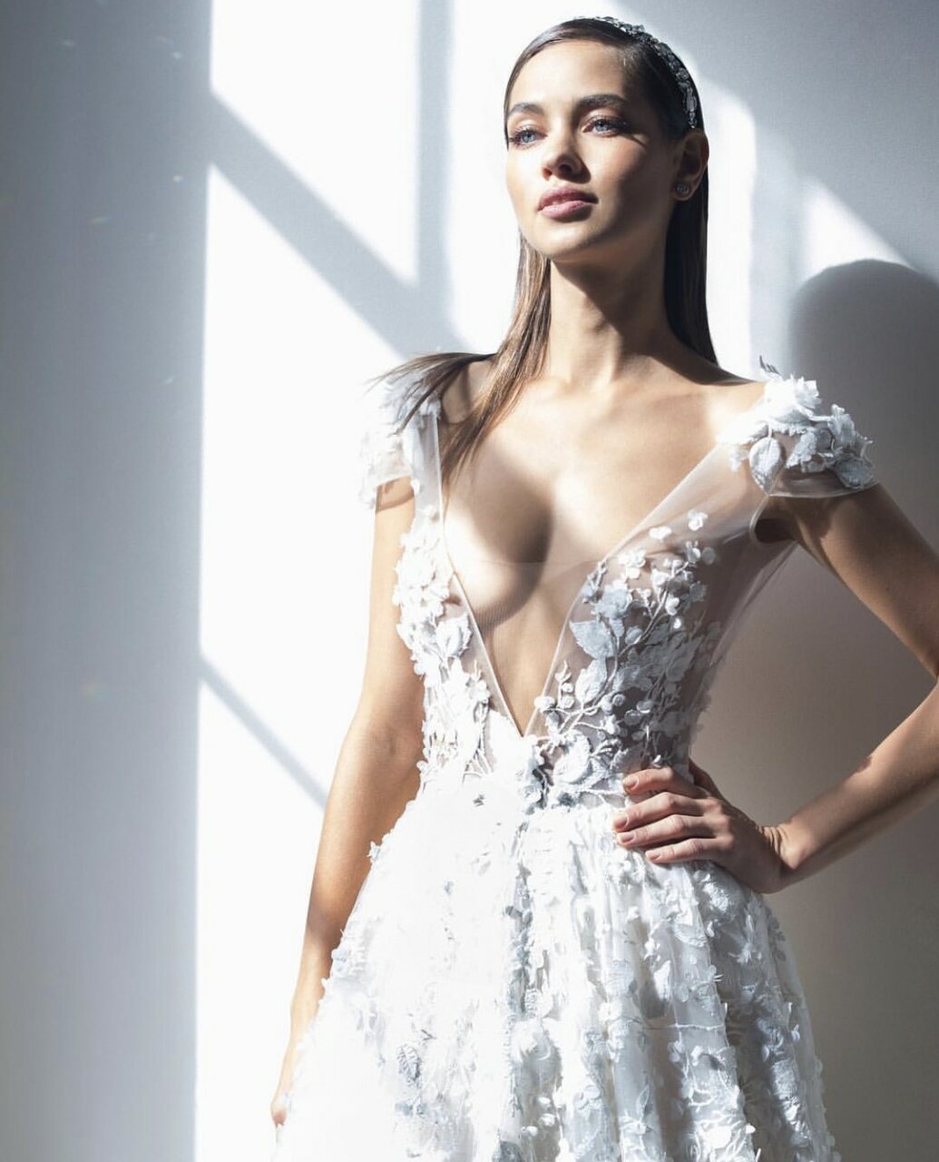 beauty, berta show, dress and model