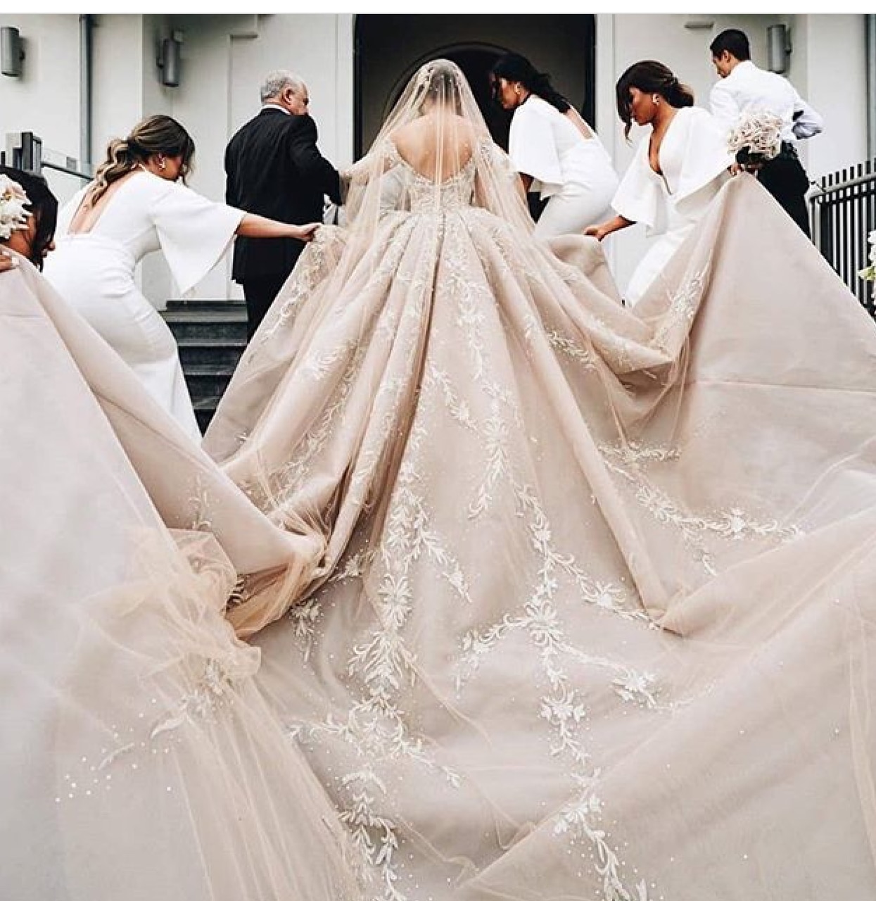 glamour, style, weddingdress and gorgeous