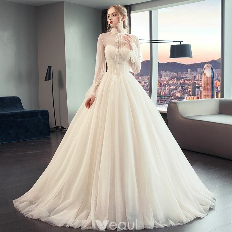 vintage wedding dress, tulle wedding gown, bridal gown and bridal