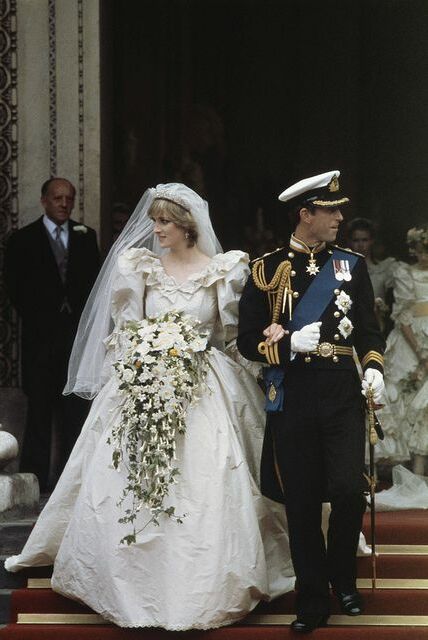 wedding dress, july 29 1981 and prince charles of wales