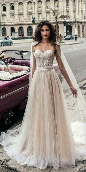 lady, unique and wedding dress
