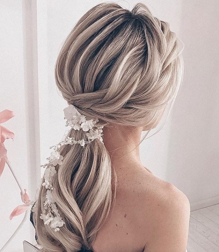 Prom, hair, balayage and hairstyle