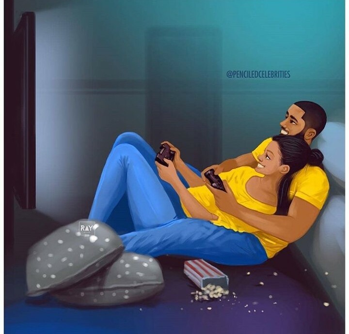 couple, aim, amarelo and relation