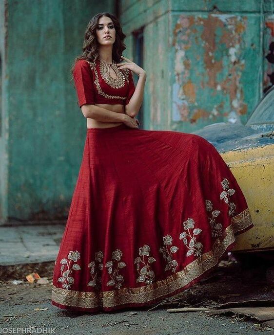 bridal, lehenga, dress and india