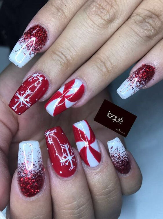 weddingnails, nails, christmasnails and beauty