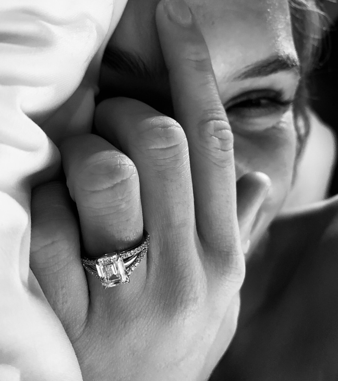 black and white, romance, josephine skriver and love