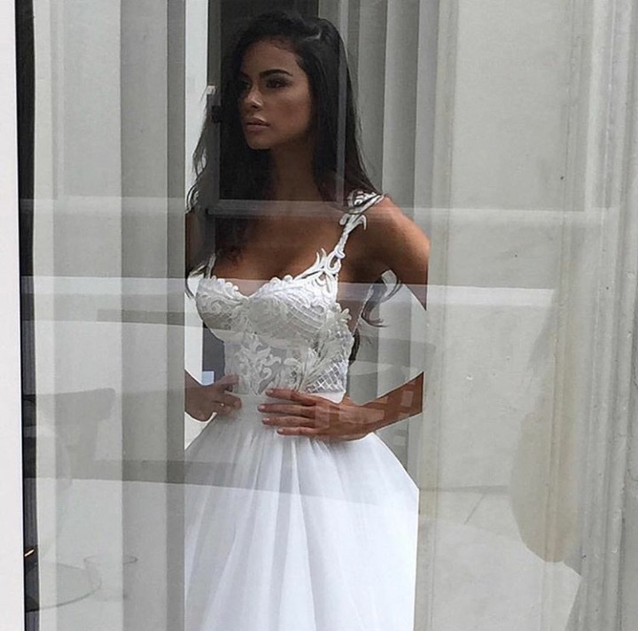 marry, wedding dress, dress and Prada
