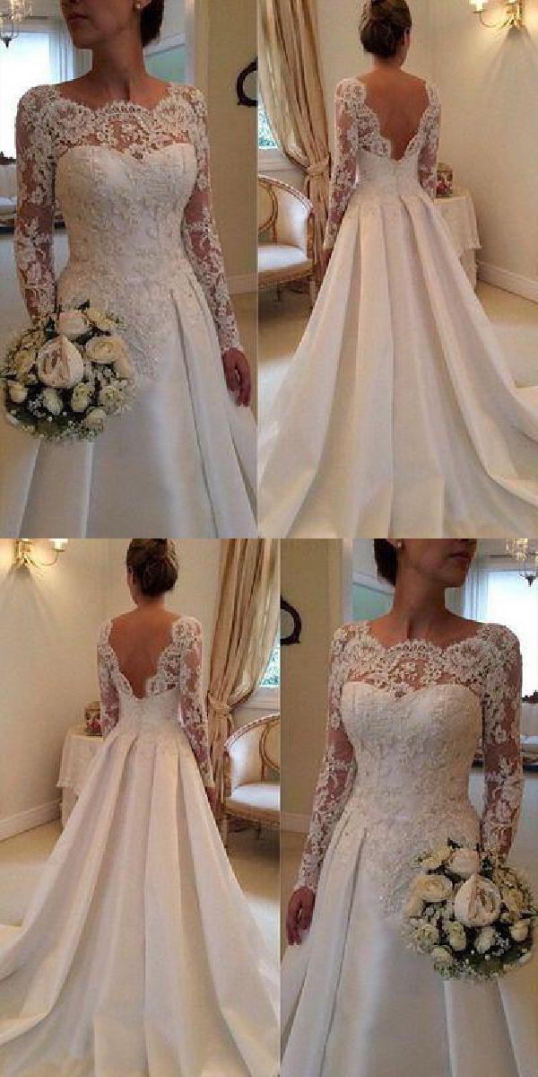 long wedding dresses, backless wedding dresses and wedding dress