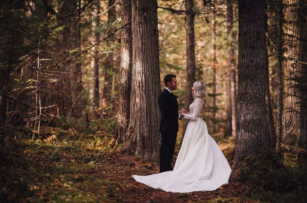 bride, love, couple and groom