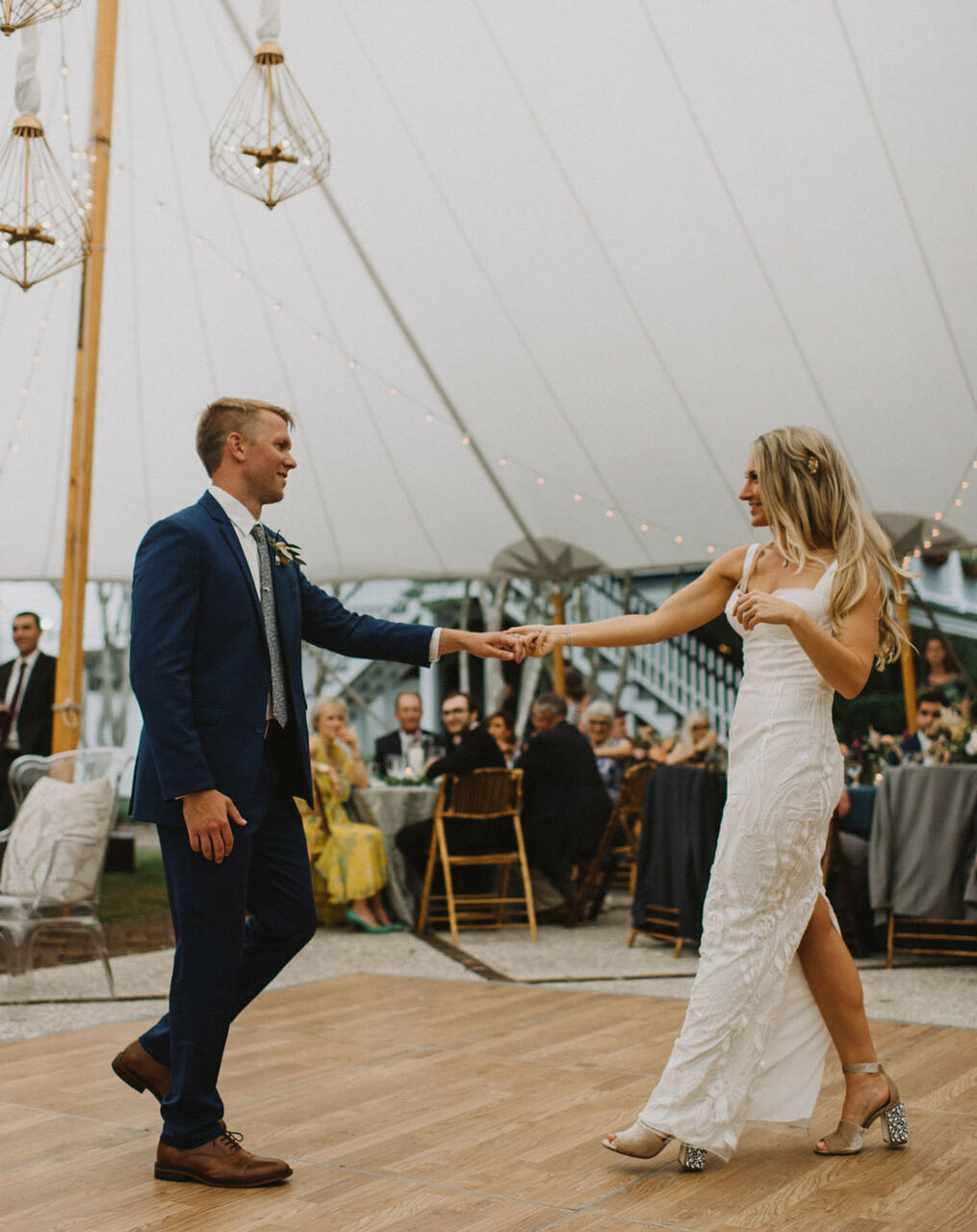 bride, love, dance and groom