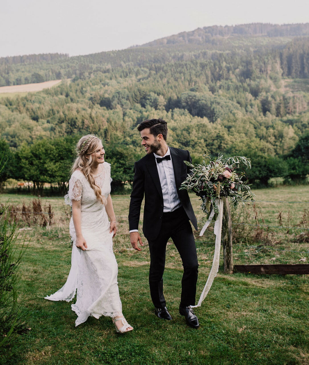 couple, groom, love and bride