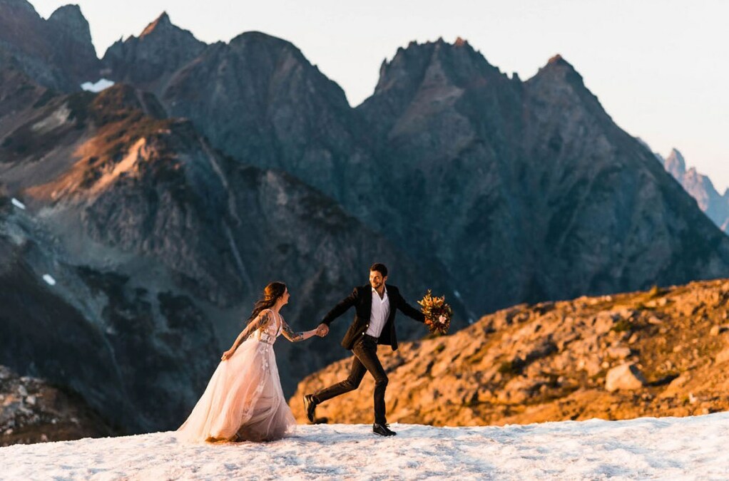 groom, bride, couple and love