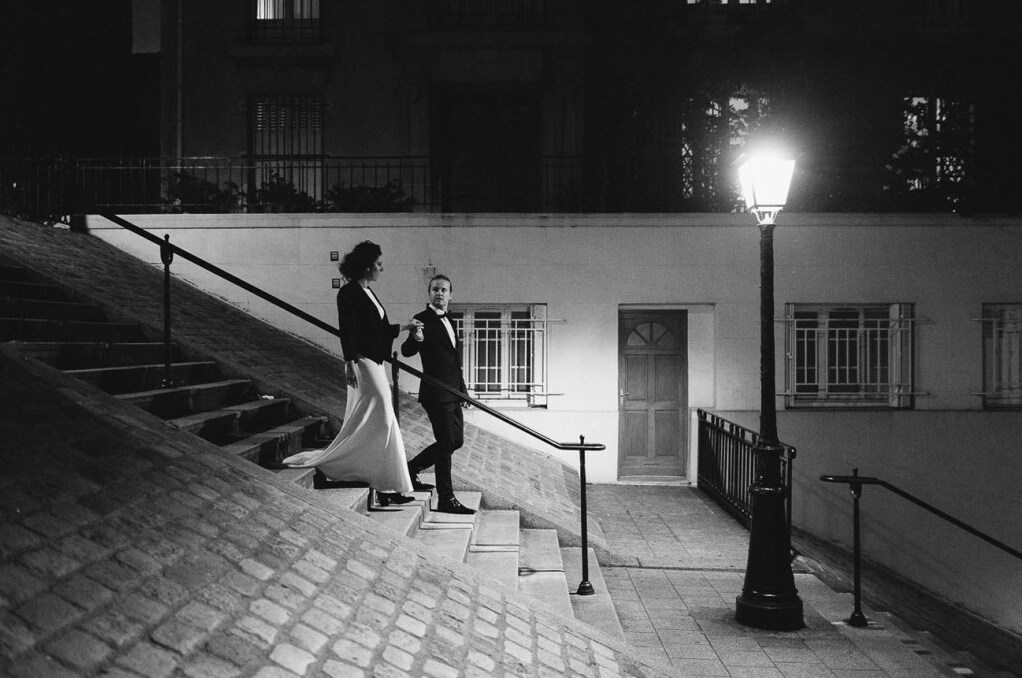 bride, love, couple and groom