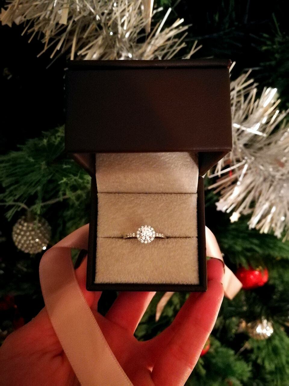 ring, diamond, love and engaged