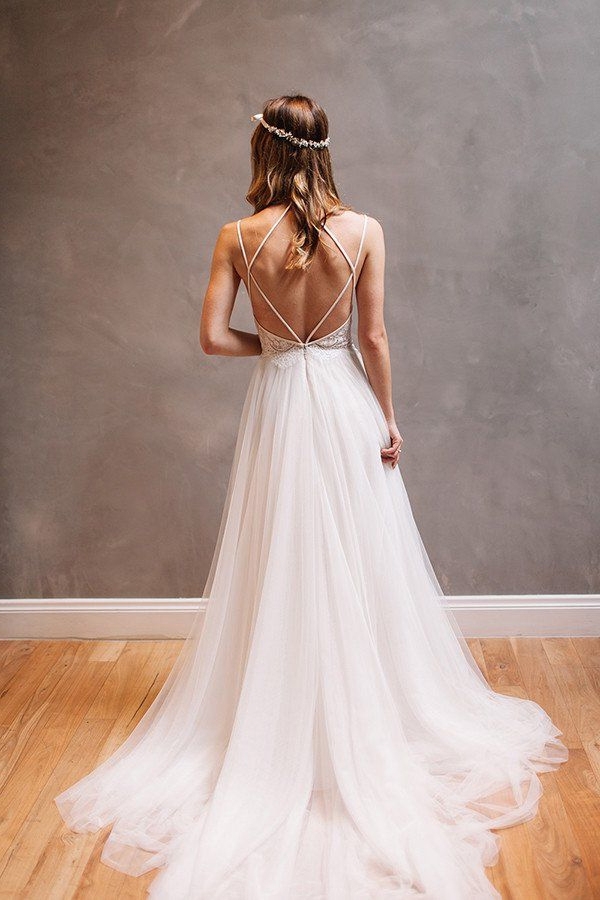 white wedding dress, wedding dress, wedding dress chiffon and 2019 wedding dress