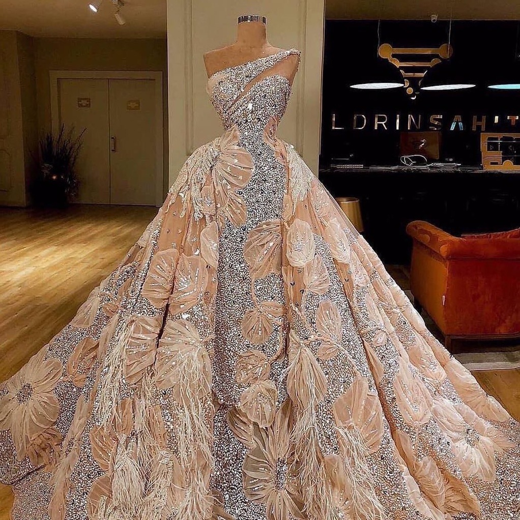 dress, gown, girl and style