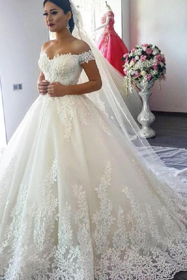wedding dresses, a-line wedding dress, 2019 wedding dress and lace wedding dress