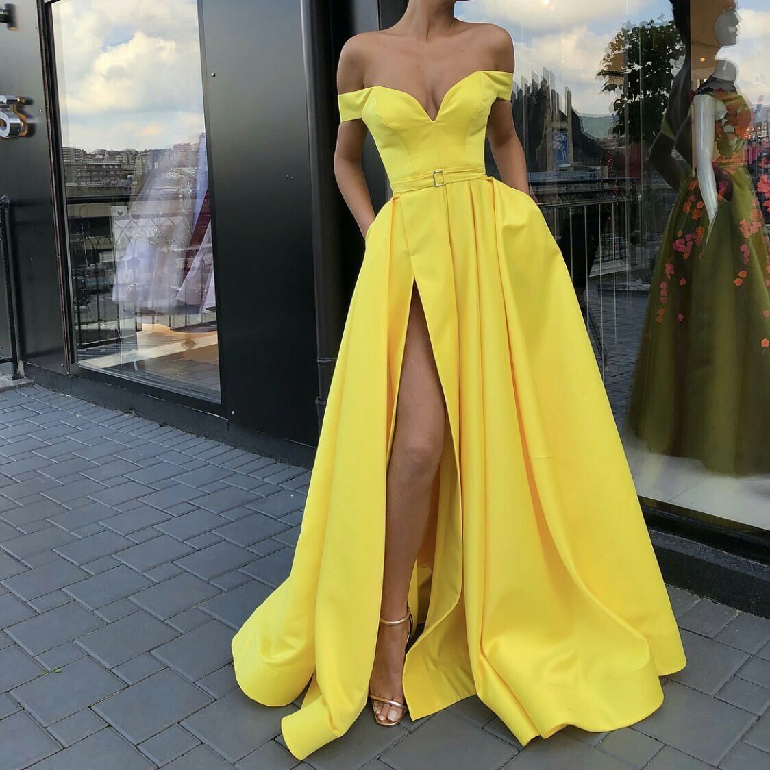 inspiration, dress, sandals and beautiful