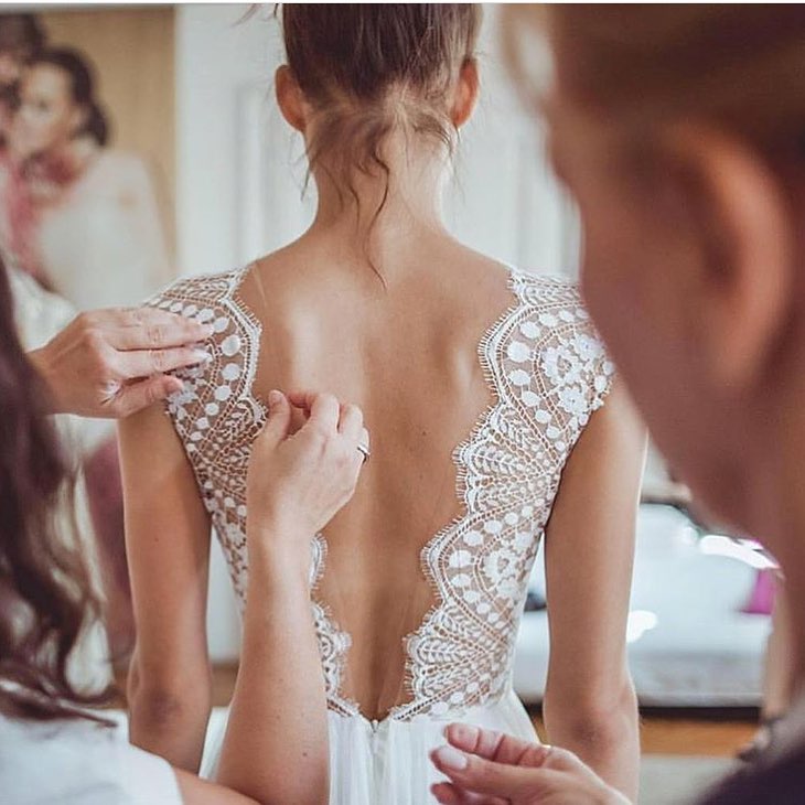 robe blanche, white dress, wedding dress and lace