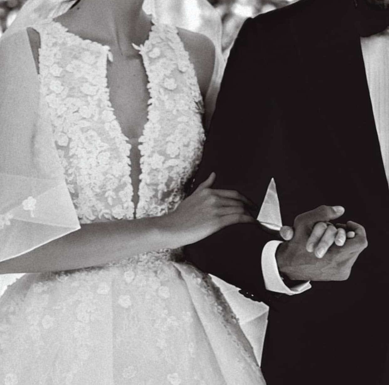 bride, dress, black and newly weds