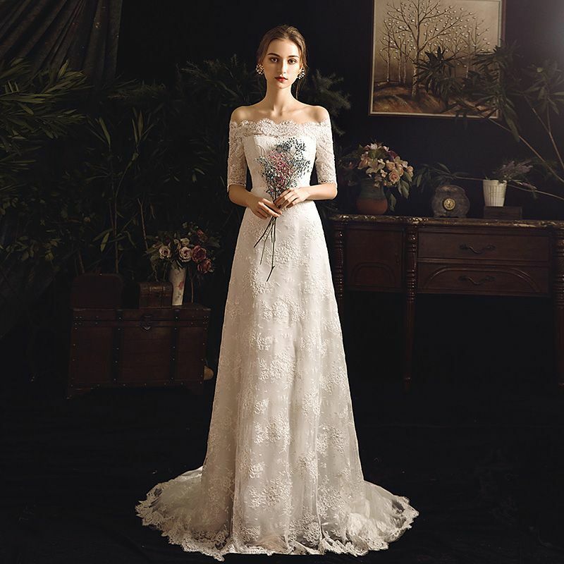 bride, elegant wedding dress, wedding dresses 2019 and bridal