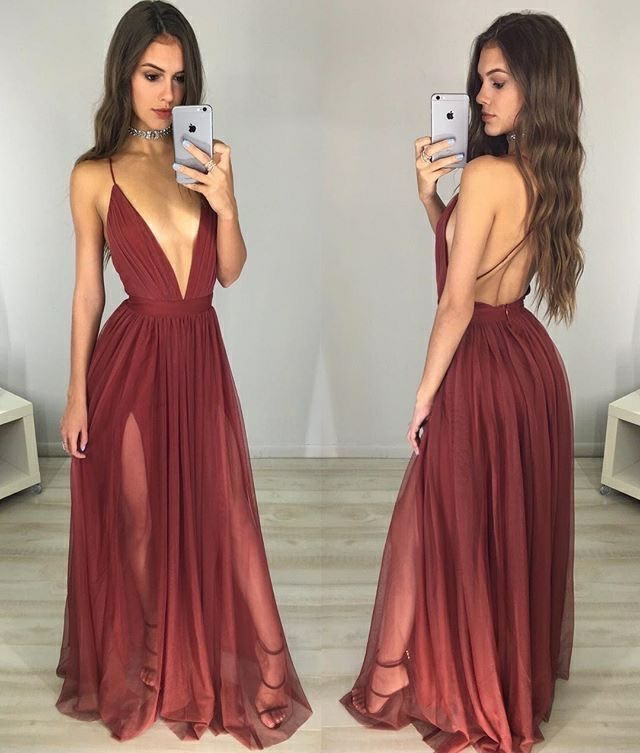 girl, long, dress and elegant