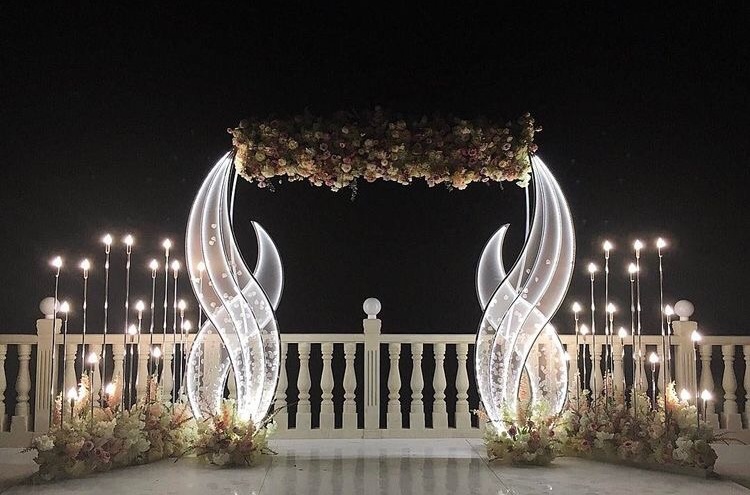 decorations, beauty, celebrating and lights