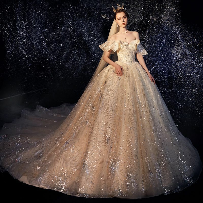 bridal, wedding dresses 2019, sparkly wedding dress and bride