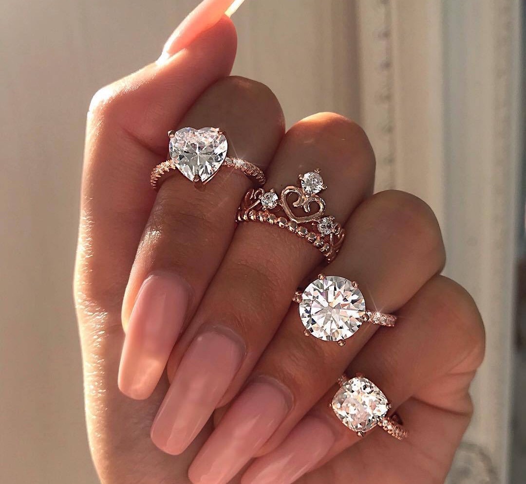 jewellery, rings, acrylics and goals