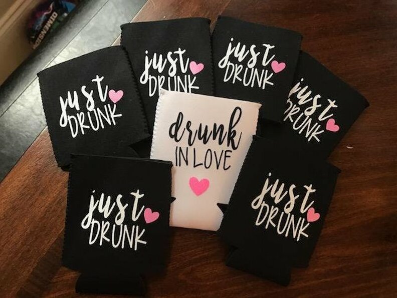 etsy, drunk in love, bridal party favors and bachelorette gift