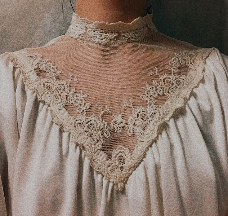 white, soft, girl and dress