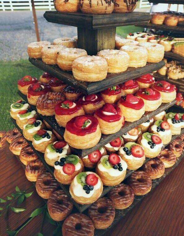 donuts bar, wedding goals, tumblr and food ideas