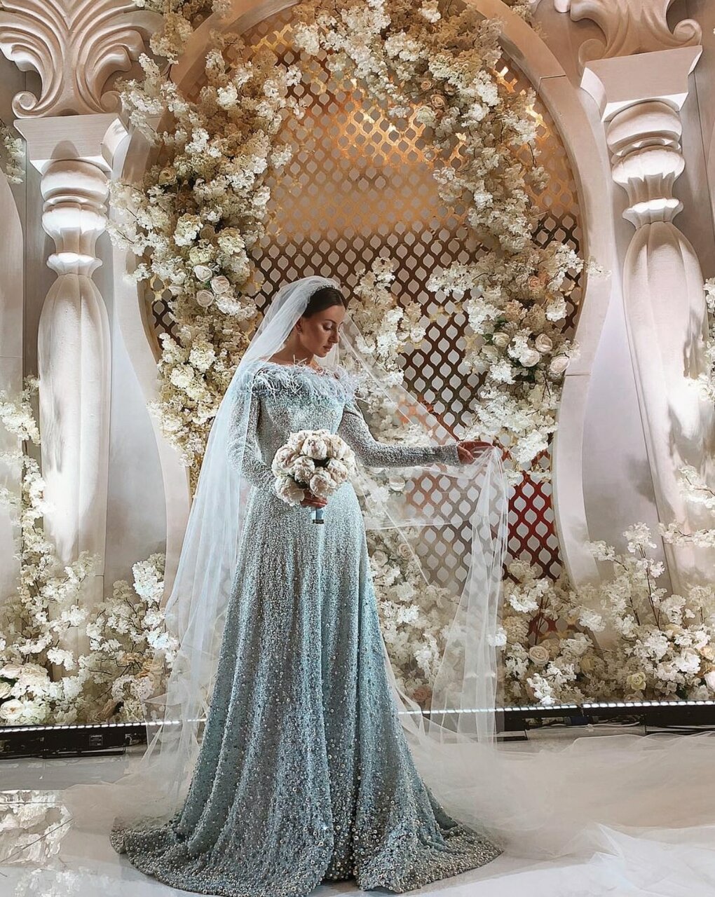 luxury, glamour, dress and gorgeous