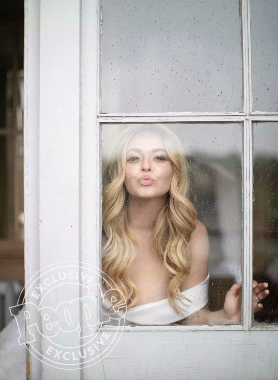 bride, sasha pieterse and blonde
