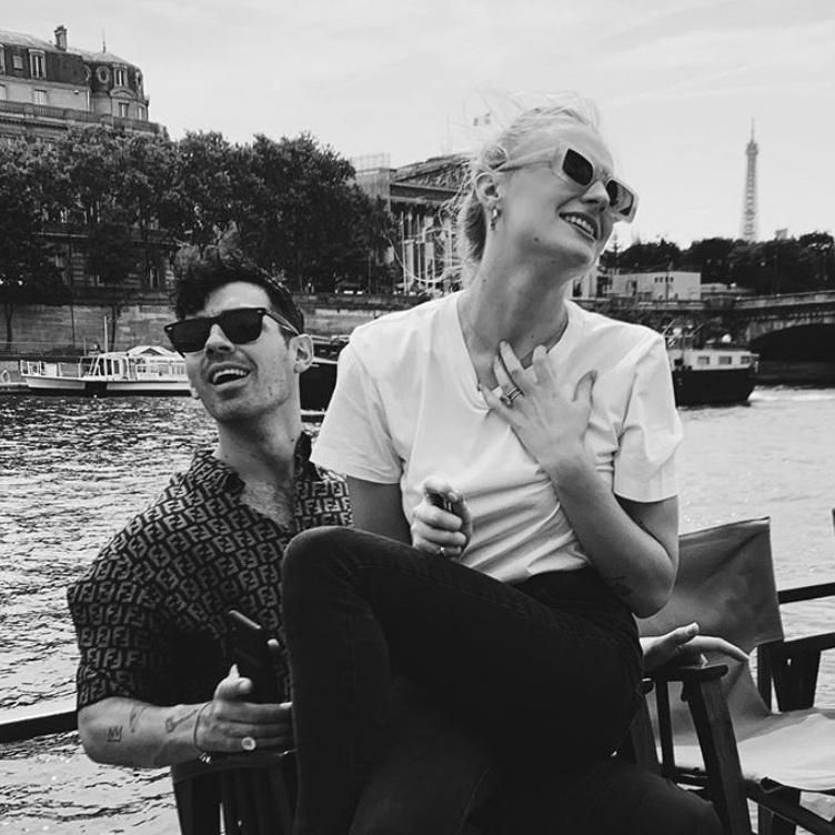 jophie, sophie turner and Joe Jonas