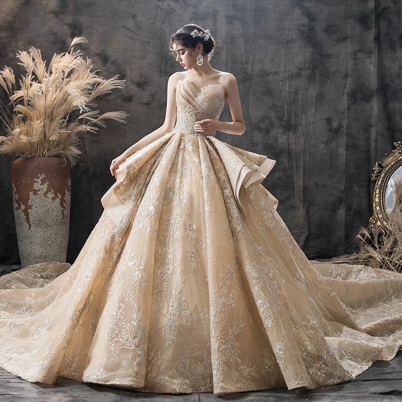 gorgeous wedding dress, tulle wedding gown, wedding dress 2019 and bridal gown