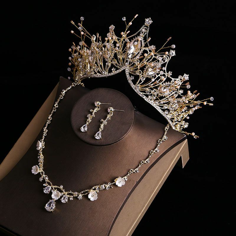 tiara, gold accessories, bridal hair accessories and accessories