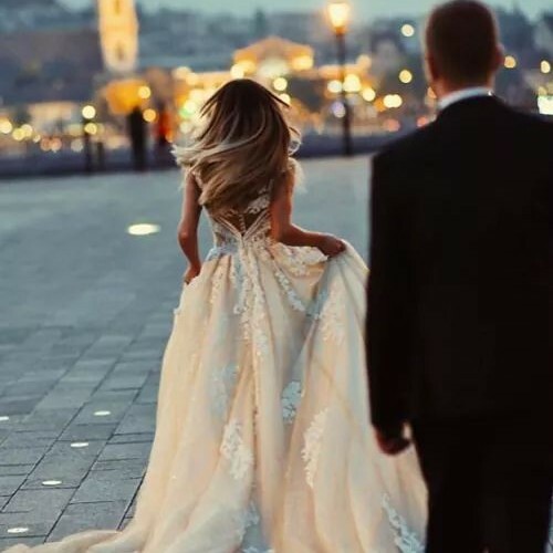 wedding dress, bride, tumblr and wedding goals