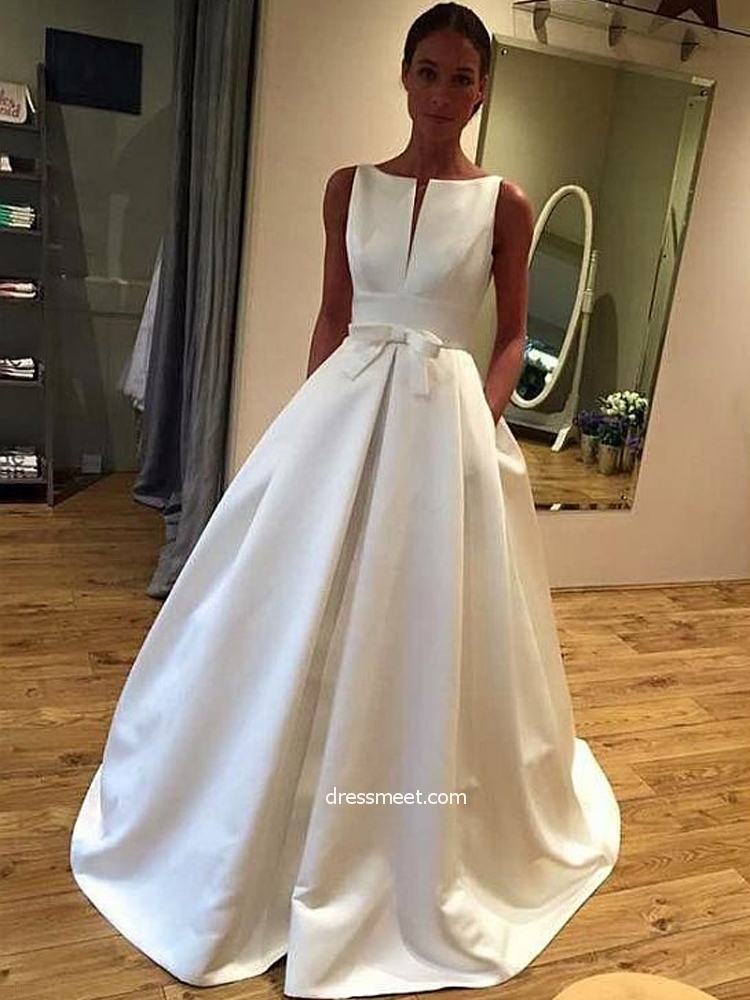 bridal, wedding dresses, satin wedding dress and women