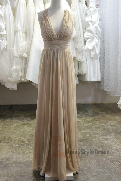 champagne gown, sexy dress, Prom and dress