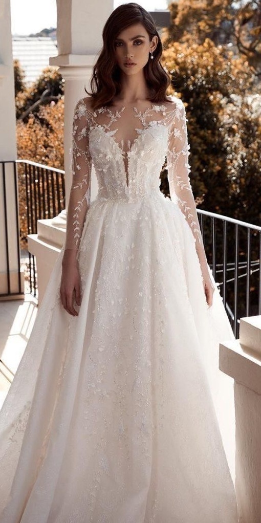 gorgeous, wedding dress, chic and bride