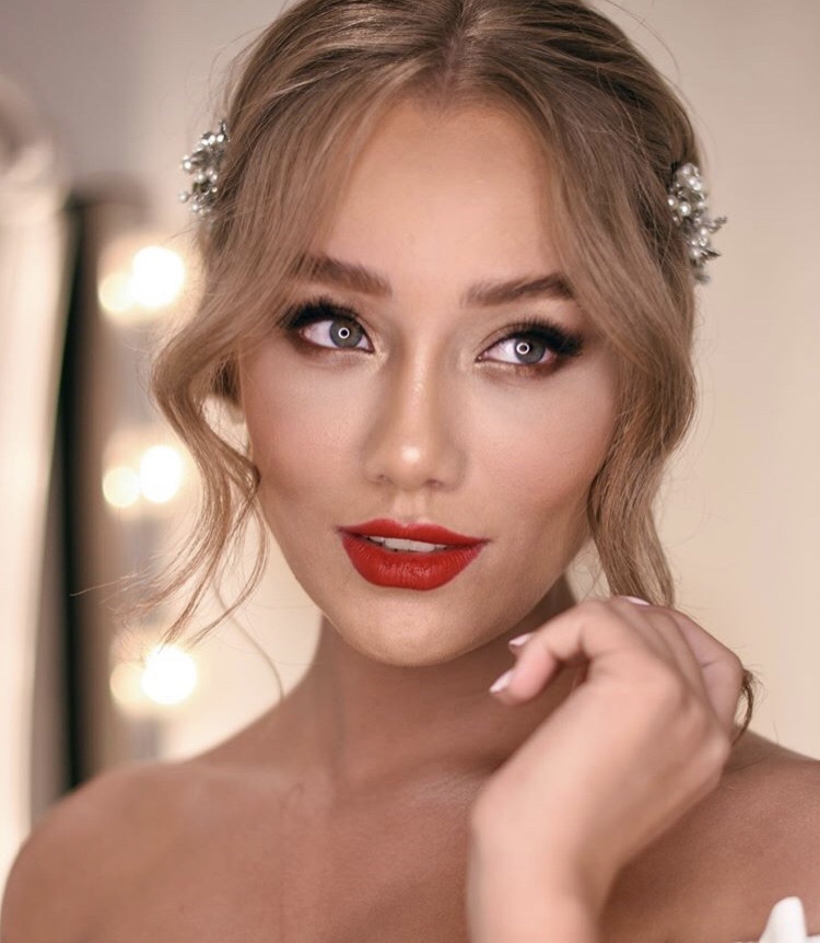 photo, eyes, lipstick and bride