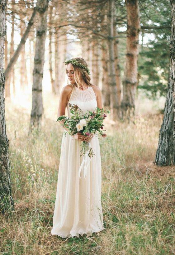 boho wedding dress, fashion wedding, romantic wedding and bride