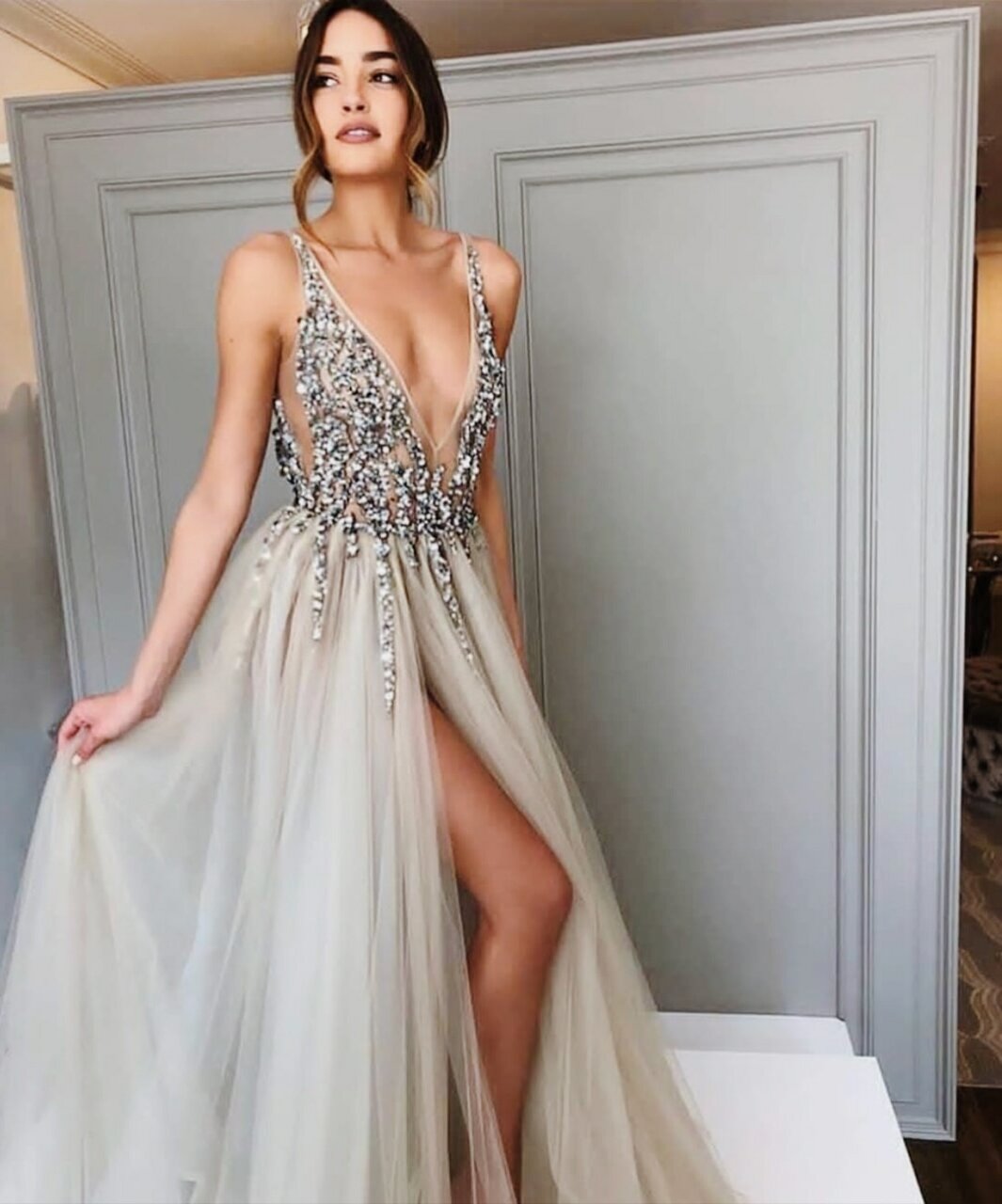 dress, goals, blogger and Prom