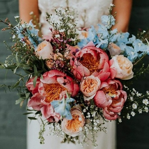 bouquet, color, flowers and nature