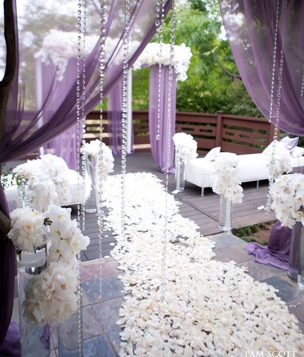 aisle and purple