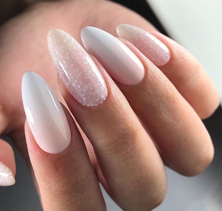 soft, white, nail art and cute