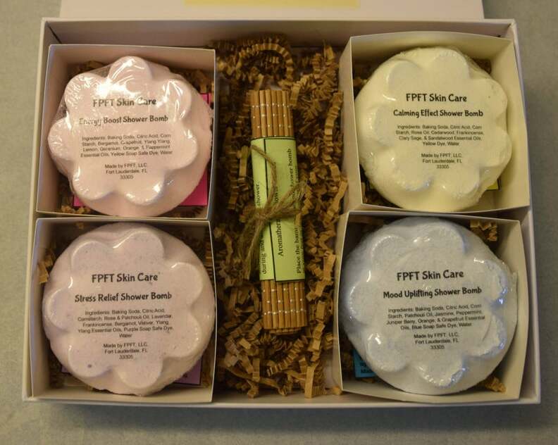 wedding gifts, aromatherapy, mood boosters and shower bombs