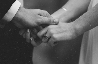 black and white, hands and couples